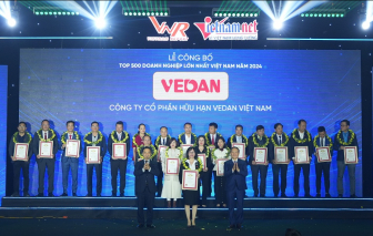 Vedan Việt Nam 12 năm vững vàng trong “Top 500 doanh nghiệp lớn nhất Việt Nam”