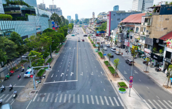 Cấm lưu thông vào đường Lê Lợi phục vụ lễ phát động Công dân số