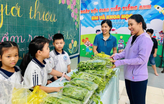 Khơi lòng nhân ái cho học sinh từ hoạt động ngày tết