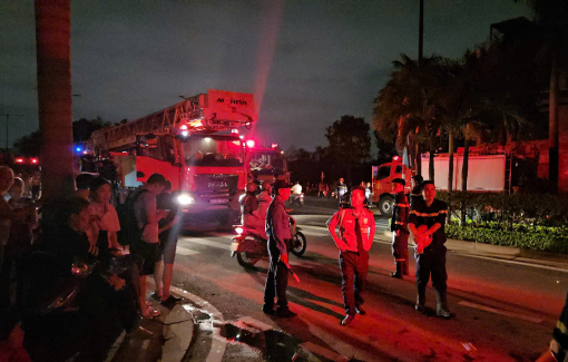 Cháy tại chung cư Mizuki Park Nam Long