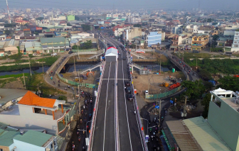 Thông xe cầu Tân Kỳ Tân Quý, cửa ngõ phía tây TPHCM sẽ giảm ùn tắc