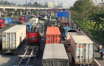 Lý do hàng ngàn xe "chôn chân" tại đường Võ Nguyên Giáo đoạn qua TP Thủ Đức