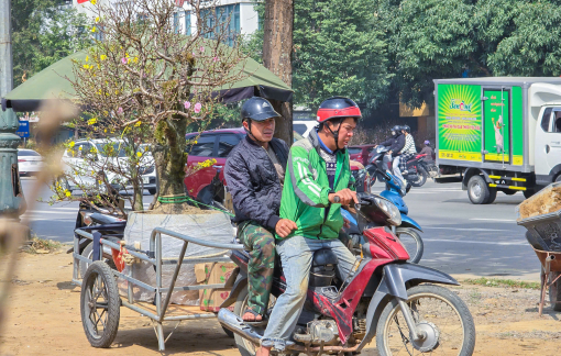 Người “vận chuyển” tết ngóng đơn hàng