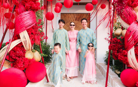 Sao Việt du xuân, đoàn viên bên cạnh gia đình ngày đầu năm mới