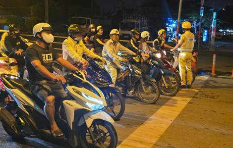 Xử phạt hơn 3.500 trường hợp vi phạm giao thông trong 5 ngày đầu nghỉ tết ở TPHCM