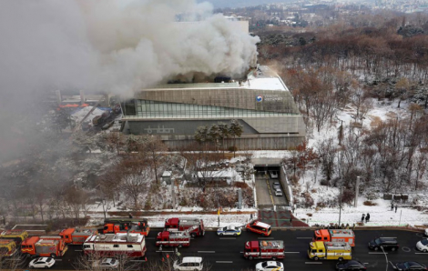 Bảo tàng ngôn ngữ của Hàn Quốc bốc cháy