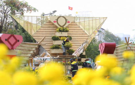 Sẽ thanh lý vật trang trí đường hoa Nguyễn Huệ để tránh lãng phí