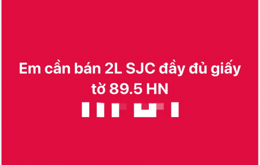 Sau tết, nhiều người rao bán vàng với giá cao