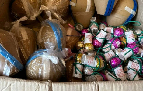 Thu giữ hơn 900kg pháo trong 9 ngày nghỉ tết