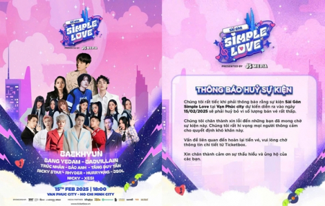 Đêm nhạc có Trúc Nhân, Rhyder và sao K-pop bất ngờ huỷ vì ế vé