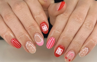 Những mẫu nail ngọt ngào cho mùa Valentine