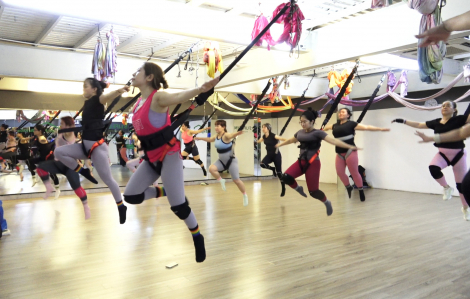 Phòng gym, yoga đón khách tăng mạnh sau tết