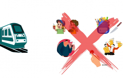 Những hành vi có thể khiến bạn bị cấm đi metro số 1