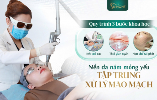 SKINONE - Mấu chốt giải quyết hậu quả của điều trị nám sai phương pháp