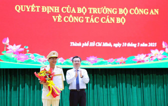 Đại tá Trần Hồng Minh làm Phó giám đốc Công an TPHCM