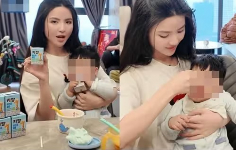 Chu Thanh Huyền bị tố đem con nhỏ ra quảng cáo bất chấp