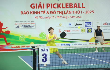 Khai mạc giải đấu Pickleball Báo Kinh tế và Đô thị lần thứ I