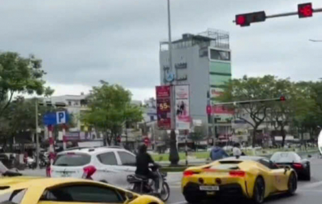 Vụ dàn siêu xe nối đuôi vượt đèn đỏ ở Đà Nẵng: Người chịu trách nhiệm lên tiếng