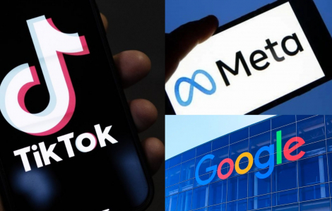 Meta, Google, TikTok… nộp gần 2.800 tỉ đồng tiền thuế trong một tháng
