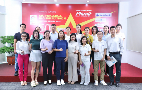 Giải Pickleball Báo Phụ nữ TPHCM lần thứ 2 năm 2025: Gắn kết gia đình, chào mừng đại lễ