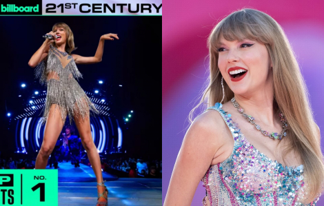 Taylor Swift dẫn đầu bảng xếp hạng 100 nữ ca sĩ vĩ đại nhất thế kỷ 21