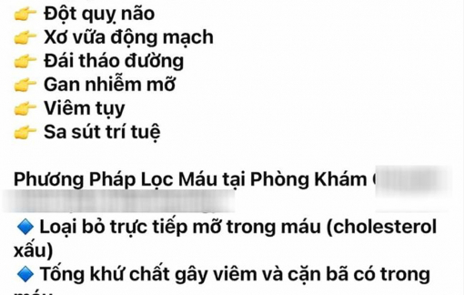 Lọc mỡ máu có thật sự “chữa bách bệnh”?