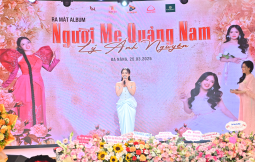 Ca sĩ Lý Ánh Nguyên ra mắt album “Người mẹ Quảng Nam”