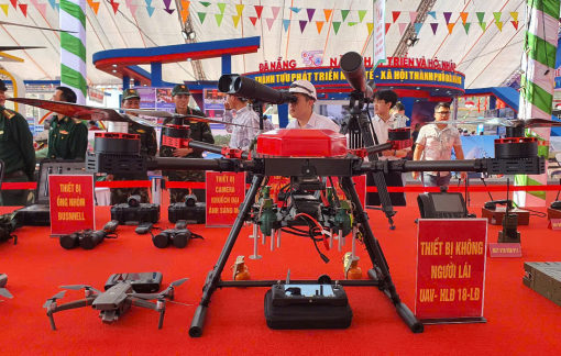 Đà Nẵng triển lãm hàng loạt khí tài quân sự, gian hàng công nghệ cao dịp 50 năm ngày Giải phóng