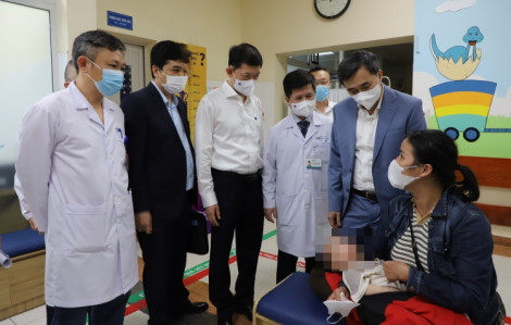 Số ca sởi ở Bệnh viện Nhi Trung ương ngày cao điểm hơn 100 ca nghi mắc