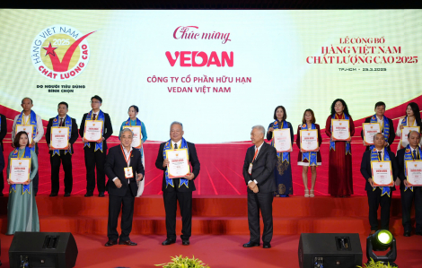 Vedan Việt Nam 19 năm được bình chọn “Hàng Việt Nam chất lượng cao”