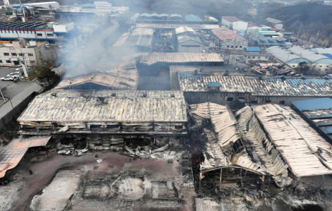 Người dân Hàn Quốc lo ô nhiễm sau các vụ cháy rừng lịch sử