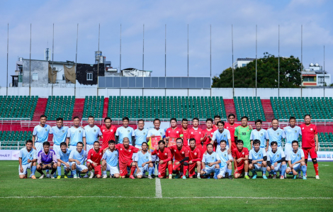 Giao hữu bóng đá cán bộ công chức TPHCM - Bình Dương - Bà Rịa Vũng Tàu