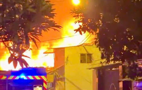 Cháy nhà ở quận 8 làm 3 người tử vong