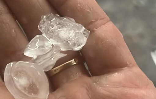 Mưa đá có thể xuất hiện nhiều hơn từ nay đến tháng Năm