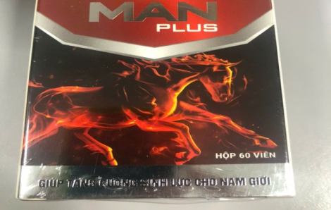 Phát hiện hàng loạt thực phẩm tăng cường sinh lý chứa chất cấm