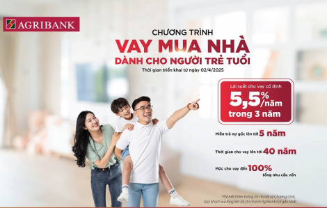 Agribank triển khai chương trình cho vay ưu đãi mua nhà dành cho khách hàng trẻ tuổi