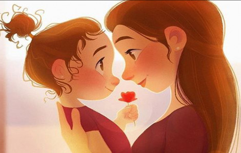 Con riêng của chồng muốn theo tôi