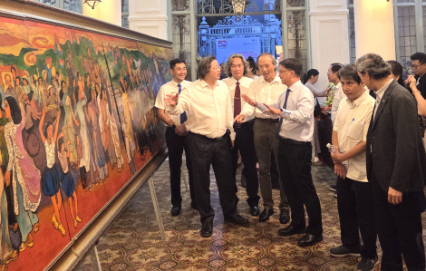 Triển lãm mỹ thuật mừng ngày non sông thống nhất