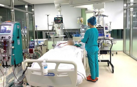Chức năng phổi “tê liệt”, nam bệnh nhân nguy kịch vì biến chứng cúm A