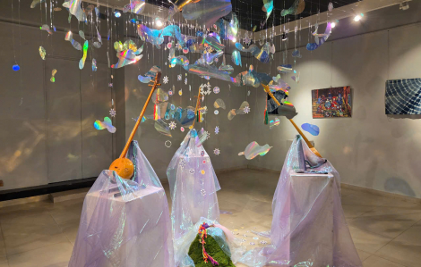 Tìm hiểu văn hóa dân tộc Tày tại triển lãm “Chàm Then Chạm Tính”