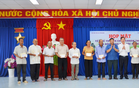 Bộ Dân tộc và Tôn giáo thăm, chúc tết cổ truyền Chôl Chnăm Thmây đồng bào Khmer tỉnh An Giang