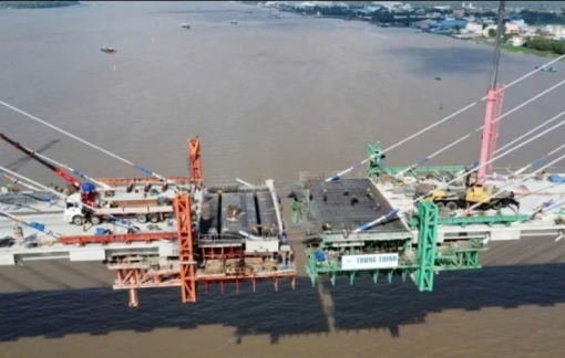 Cầu Rạch Miễu 2 sẽ hợp long vào ngày 19/4