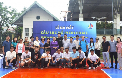 Pikleball “đổ bộ” đến các trường học ở Đà Nẵng