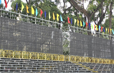 TPHCM thiết kế khán đài 5.260 chỗ ngồi để xem diễu hành ngày 30/4