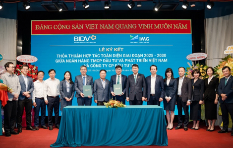 BIDV và IMG đồng hành phát triển bền vững