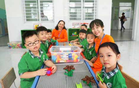 TPHCM có thêm nhiều trường mầm non mới