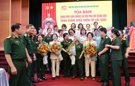 “Vang mãi bản hùng ca của Phụ nữ Quân đội trong kháng chiến chống Mỹ, cứu nước”