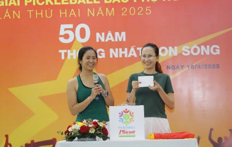 Công bố kết quả bốc thăm, chia bảng đấu Giải Pickleball Báo Phụ nữ TPHCM lần thứ 2 năm 2025