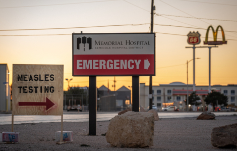 Dịch sởi ở Mỹ tiếp tục diễn biến phức tạp