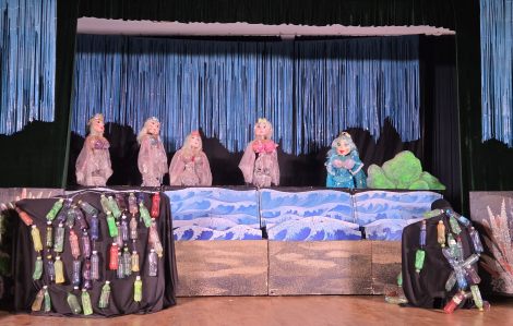 Vở rối nước “Giấc mơ nàng tiên cá” có phiên bản rối cạn